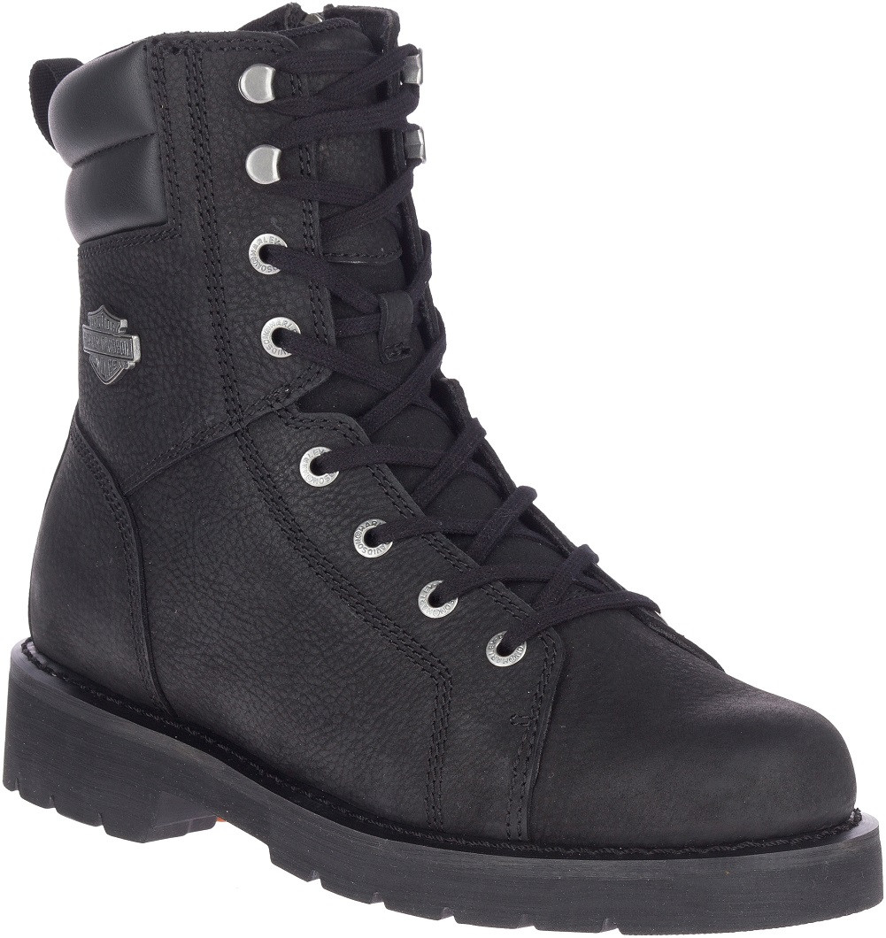Harley-Davidson® Men's Marxen 7.5-Inch Black Motorcycle Boots
