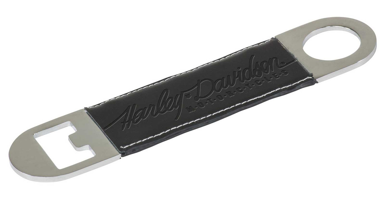 専用　Harley-Davidson エナメルバングル Harley-Davidson® Bottle Opener Embossed H-D Leather Wrapped Metal