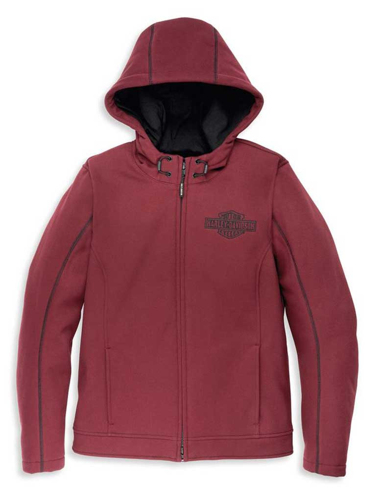 Harley-Davidson® Women's Deflector Hooded Riding Fleece Jacket