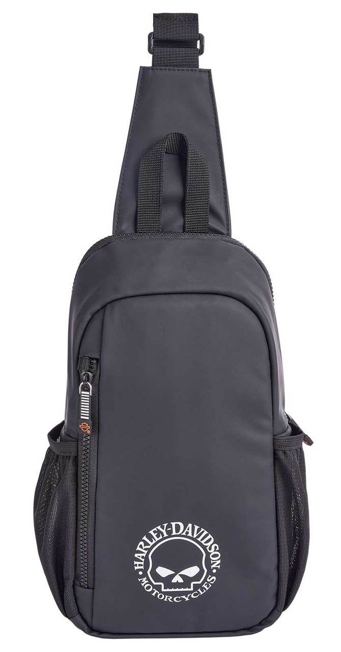 Harley-Davidson® Super Sling Backpack, Willie G Skull Logo