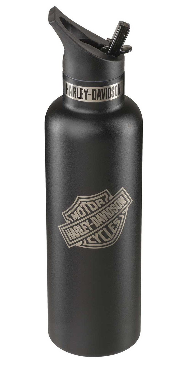 Harley-Davidson® Bar & Shield Water Bottle, Double-Wall Stainless