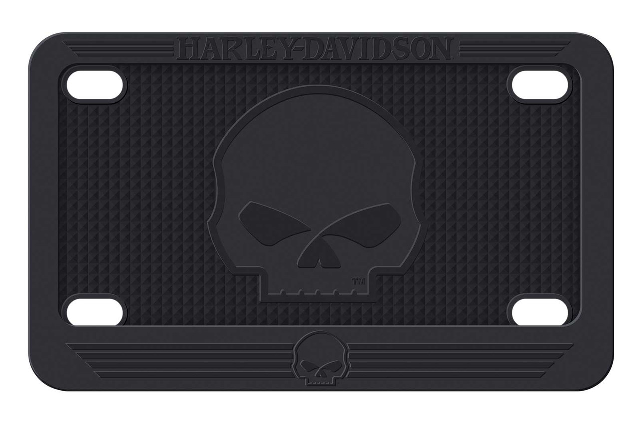 Harley-Davidson® Silicone Motorcycle License Plate Frame, Willie G