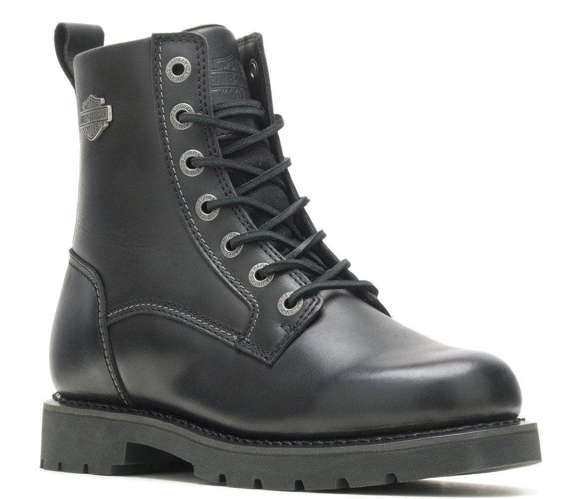 Harley-Davidson® Men's Hannon 7-Inch Black Boots, D93840 Harley-Davidson® Men's Hannon 7-Inch Black Boots, D93840