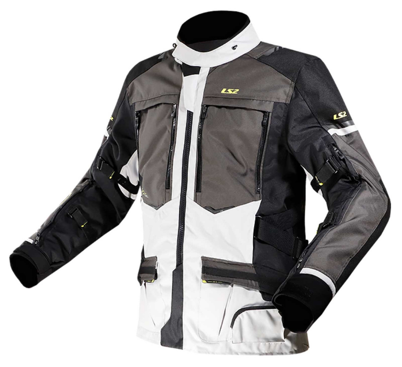 LS2 USA Men's Norway Waterproof Lining Motorcycle Touring Jacket