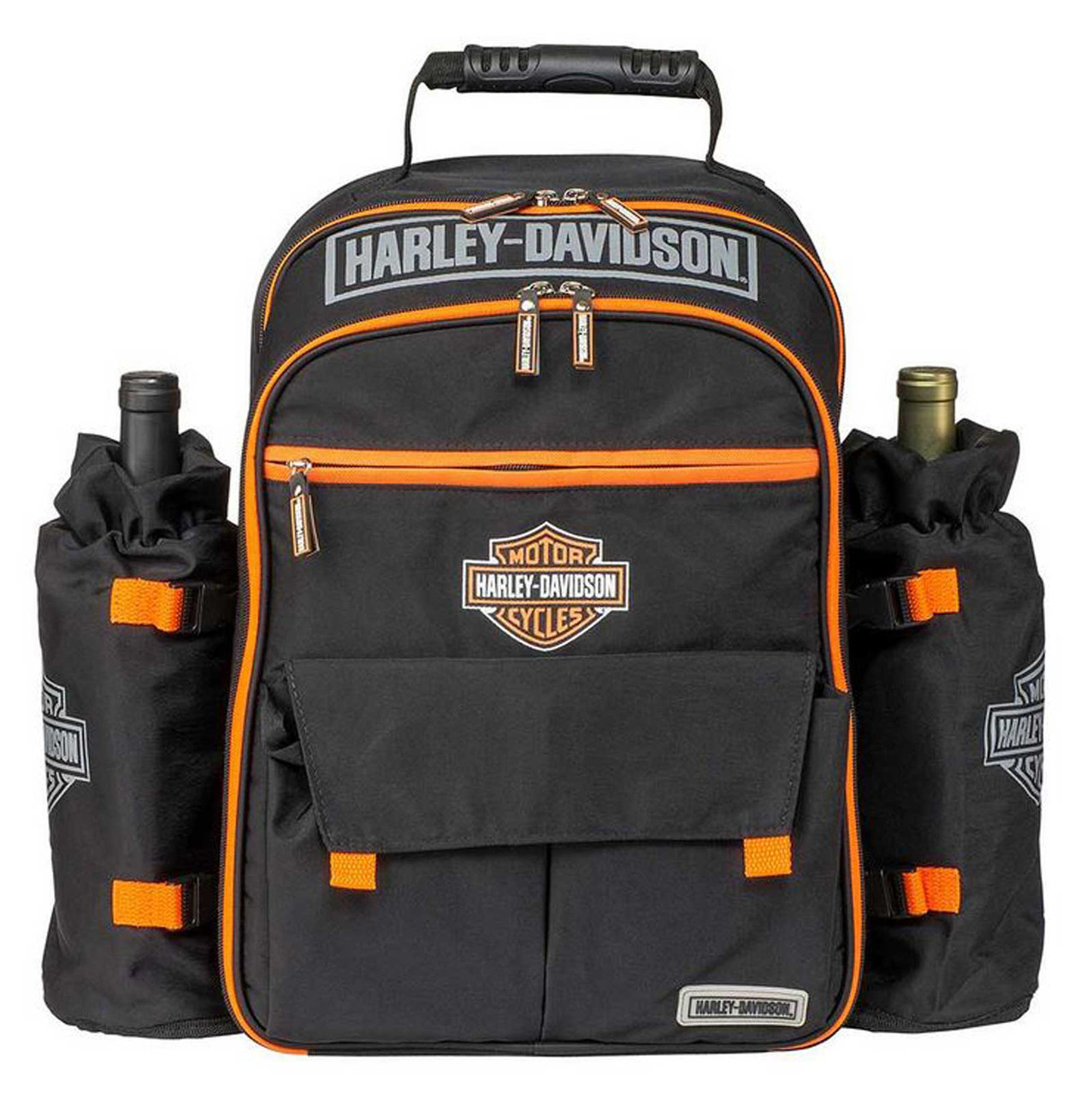 HarleyDavidson® Picnic Pack Set, Bar & Shield Logo Backpack Black