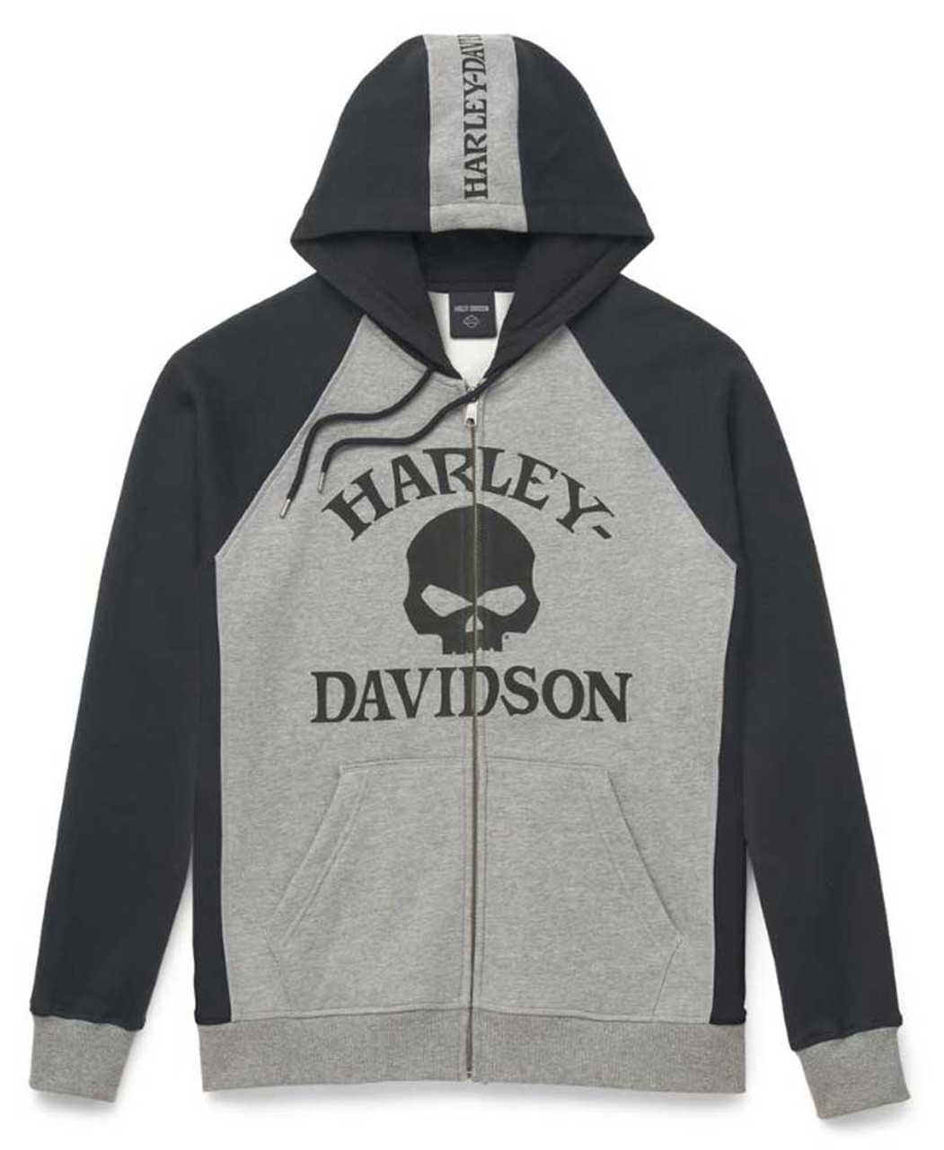 Mens harley davidson zip up hoodie