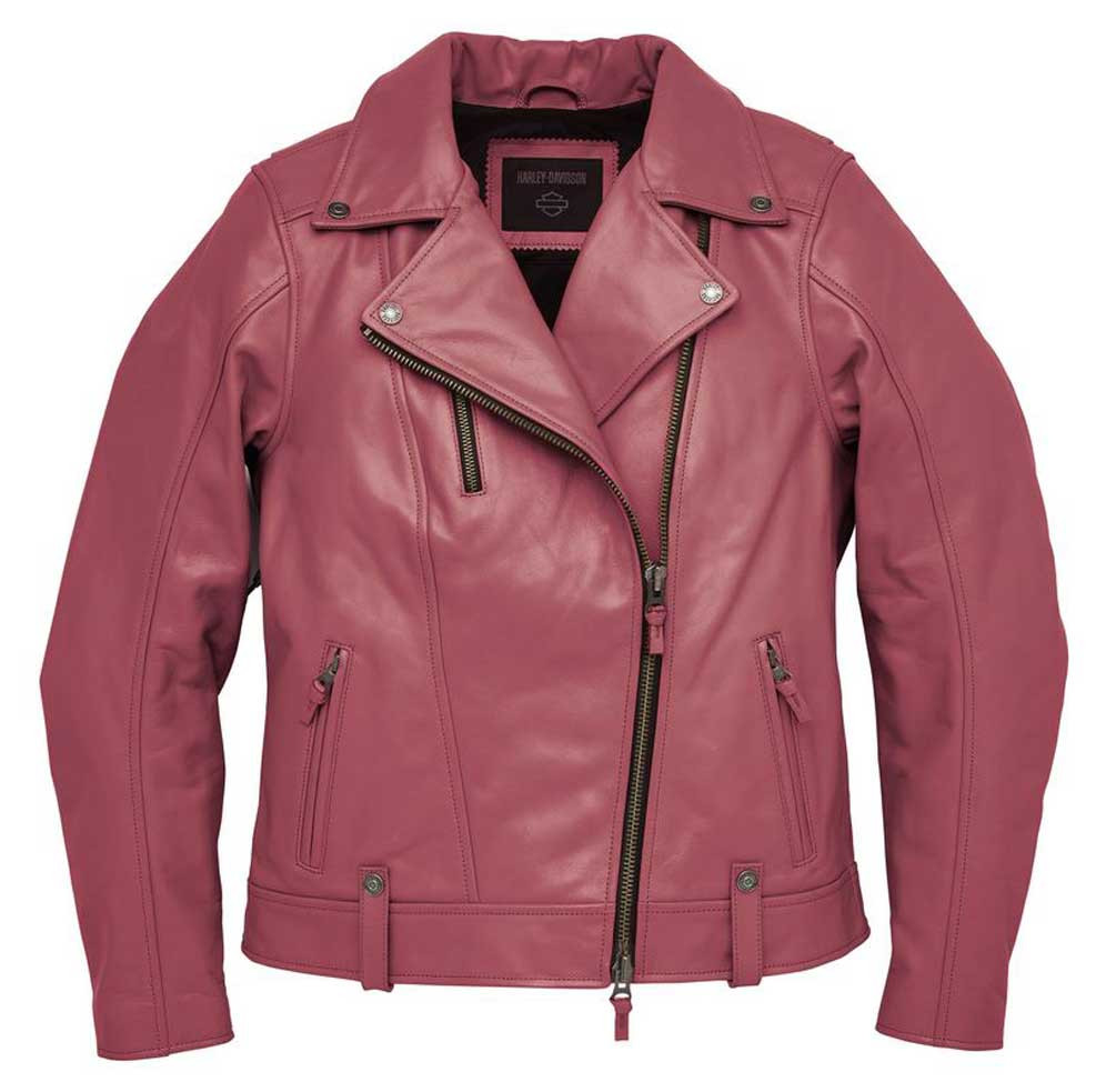 Motorcycle Gear Harley Davidson Women's Pink Leather Jackets
