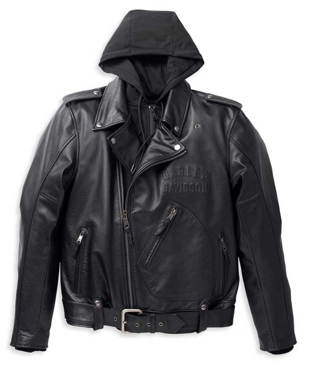 Harley-Davidson ブラック MA-1ジャケット 120周年記念ボンバージャケット ブラック -ハーレーダビッドソン