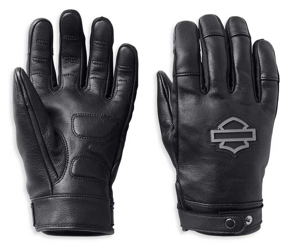 Harley-Davidson® Men's Metropolitan Full-Finger Leather Gloves