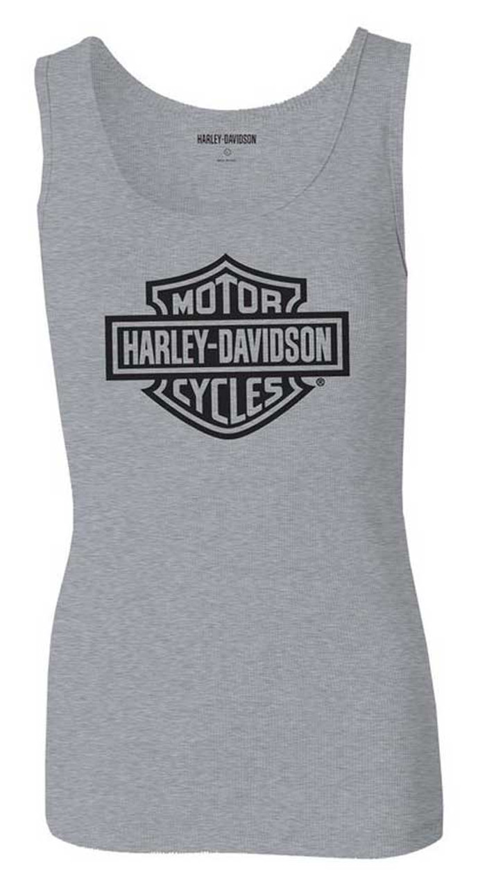 Harley Davidson® Womens Ultra Classic Bands Sleeveless Tank Top Gray 99107 22vw Wisconsin 