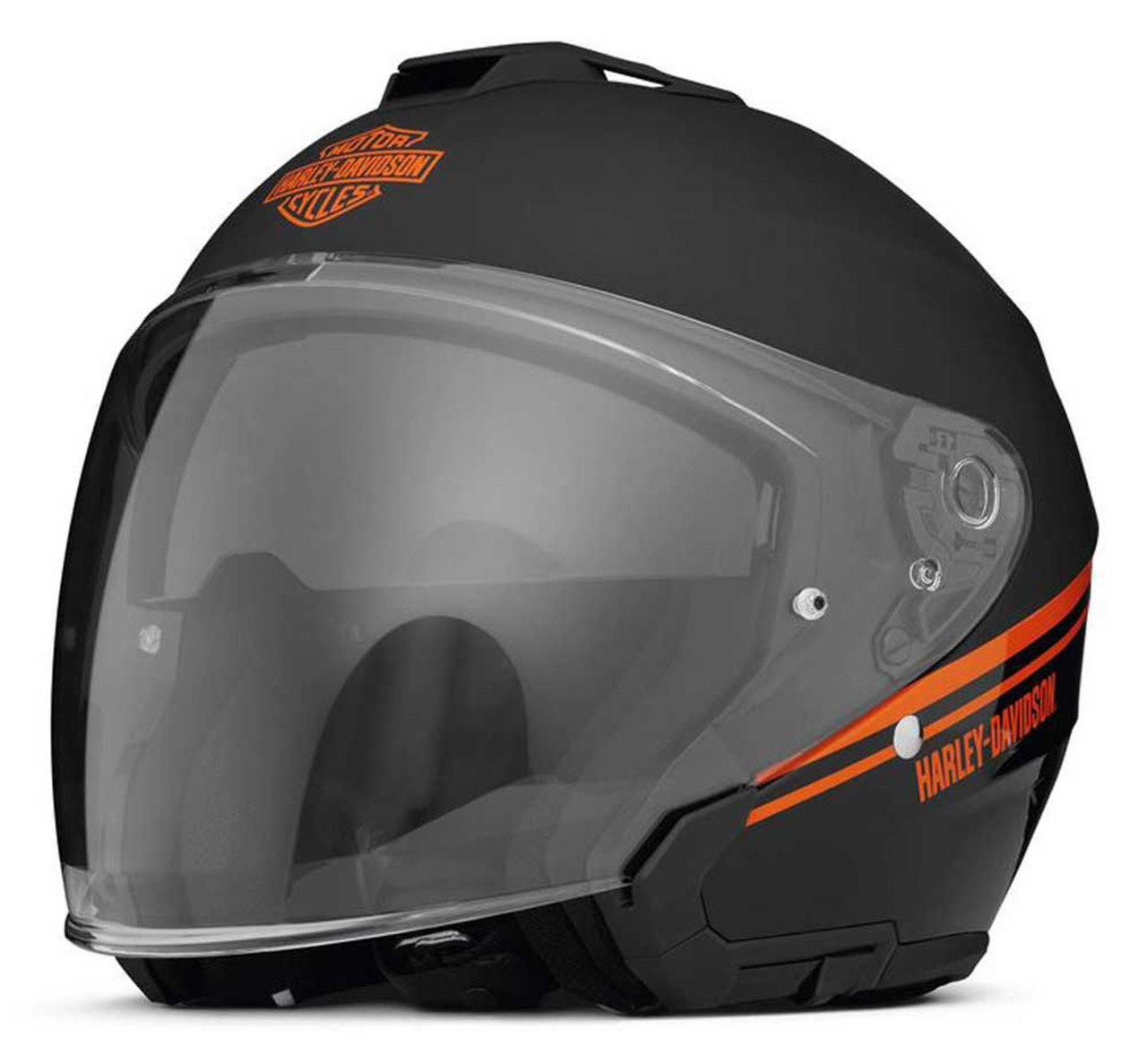 Harley-Davidson® Maywood II Sun Shield H33 Stripe 3/4 Helmet