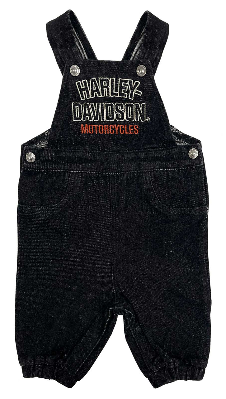 Harley-Davidson® Baby Unisex Embroidered H-D Denim Infant Overalls
