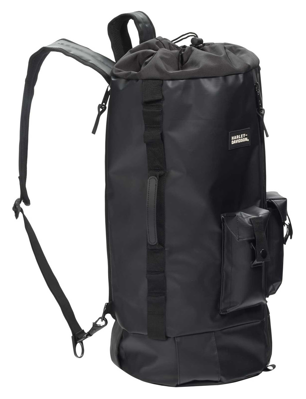 Harley-Davidson® Water-Resistant Drawstring Hybrid Duffel Bag