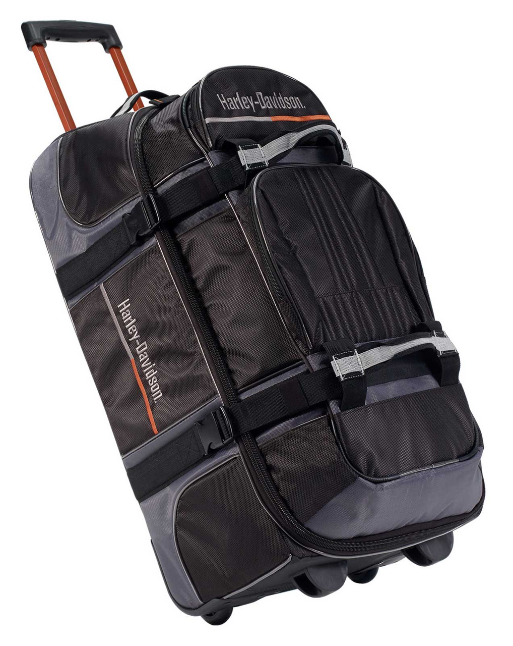 Harley-Davidson® On Tour Wheeling Equipment Duffel Bag - Midnight Black ...