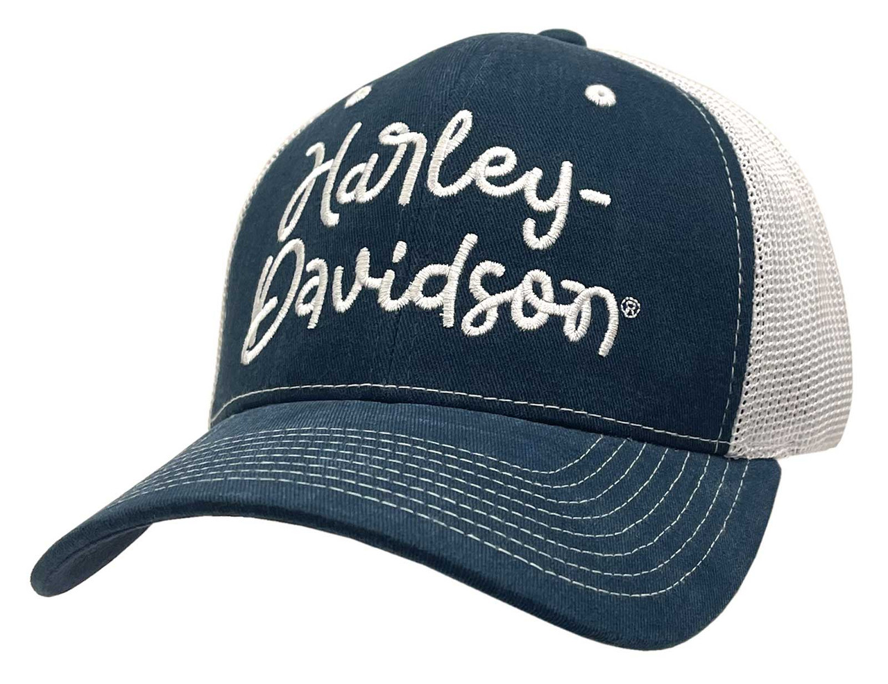 【霞拳志郎】　Harley Davidson　ハーレー　キャップ Harley-Davidson® Women's Hat Embroidered Harley Script Baseball