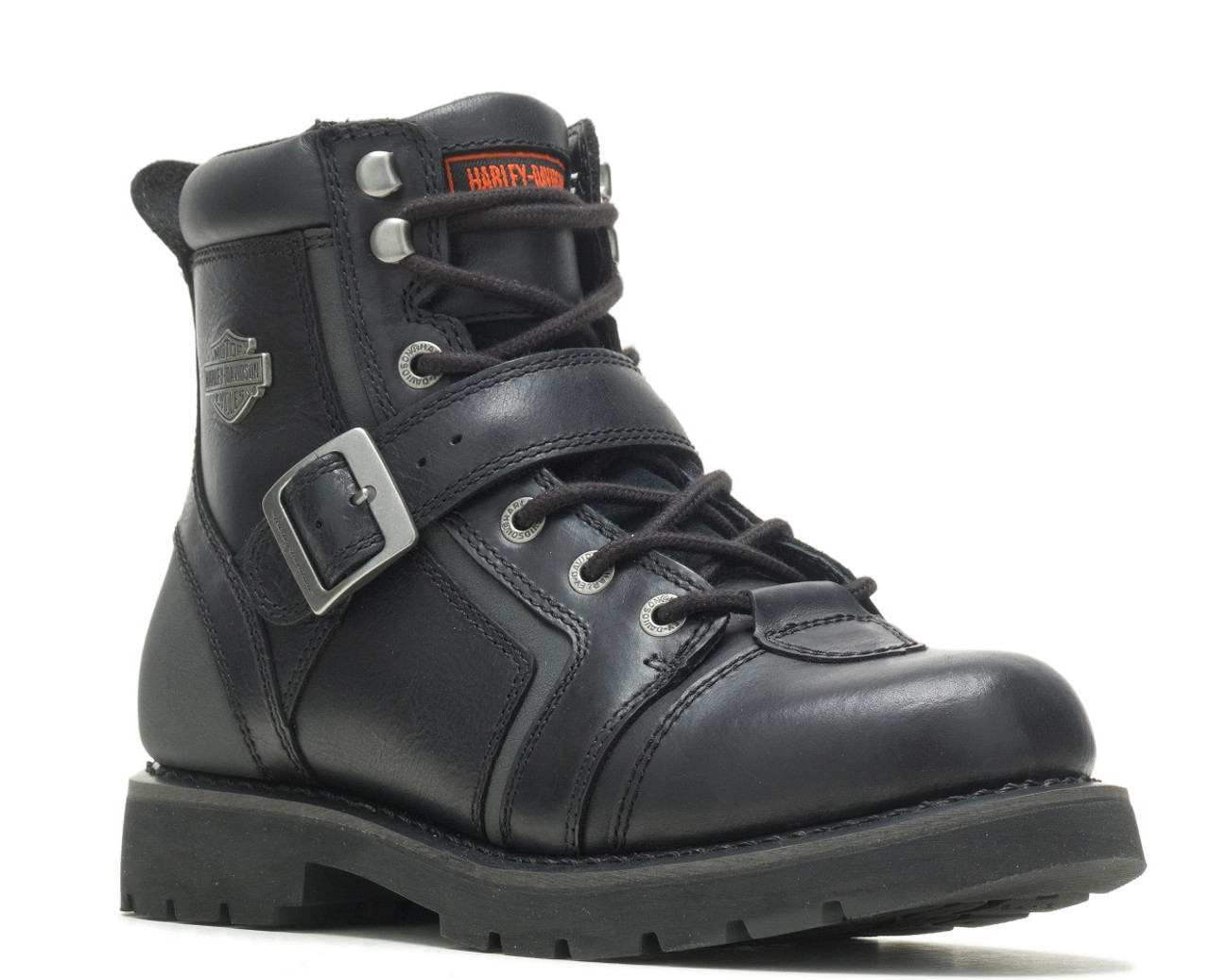 Harley-Davidson® Men's Brake Buckle Flash 6-Inch Motorcycle Boots D96272  D96273