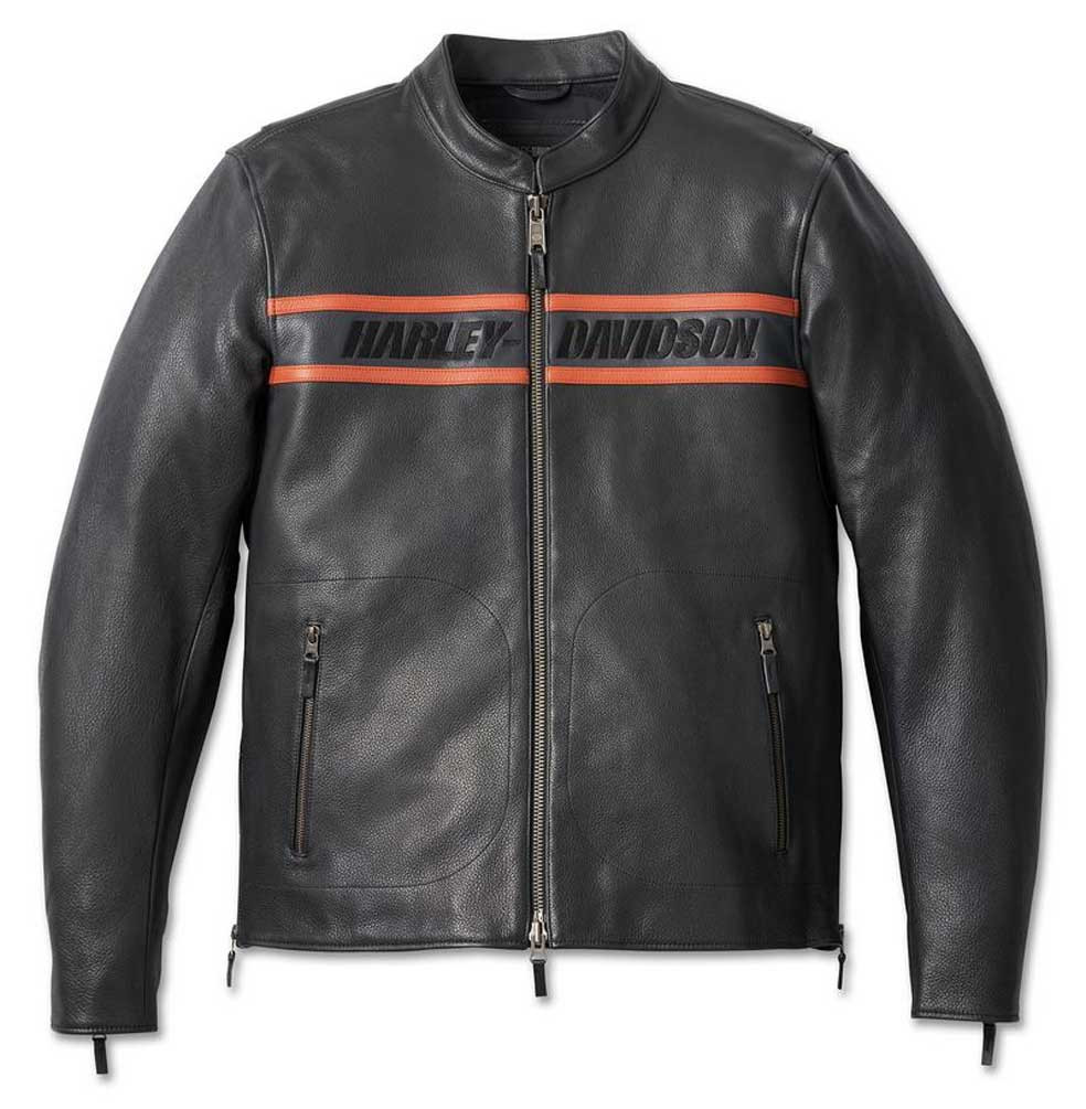 Harley-Davidson® Men's Victory Lane II Leather Jacket - Black