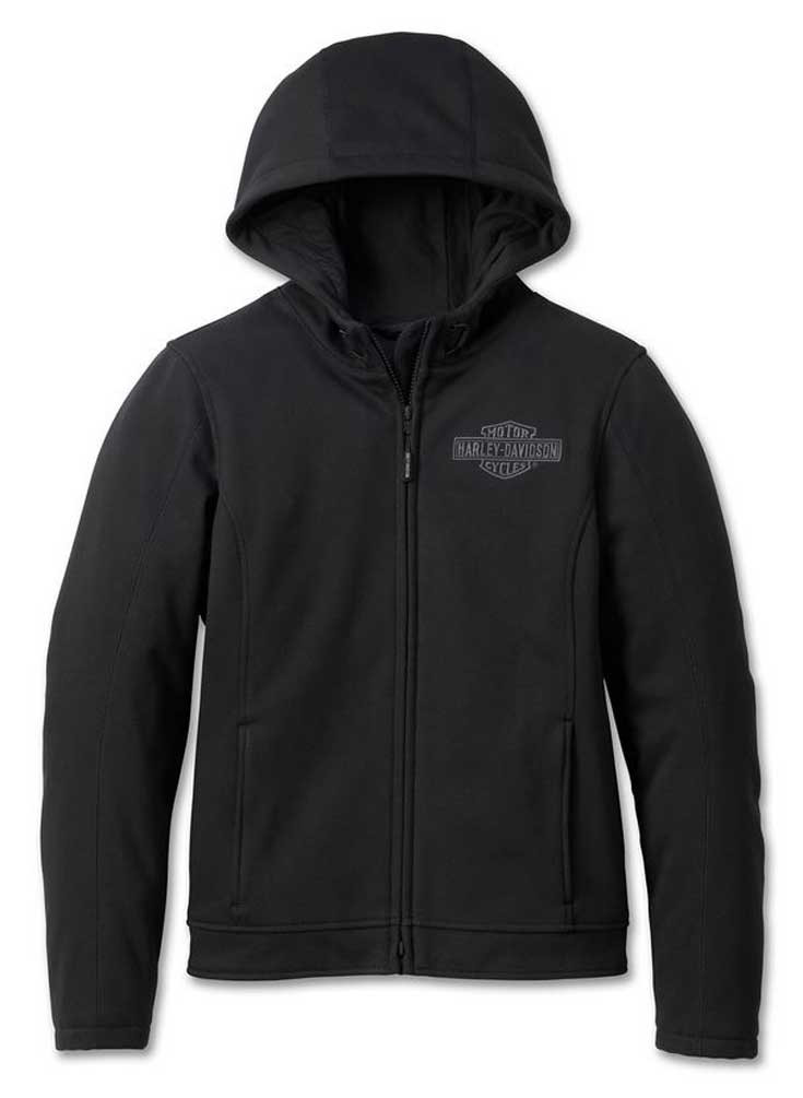 Harley-Davidson® Women's Deflector Hooded Riding Fleece Jacket