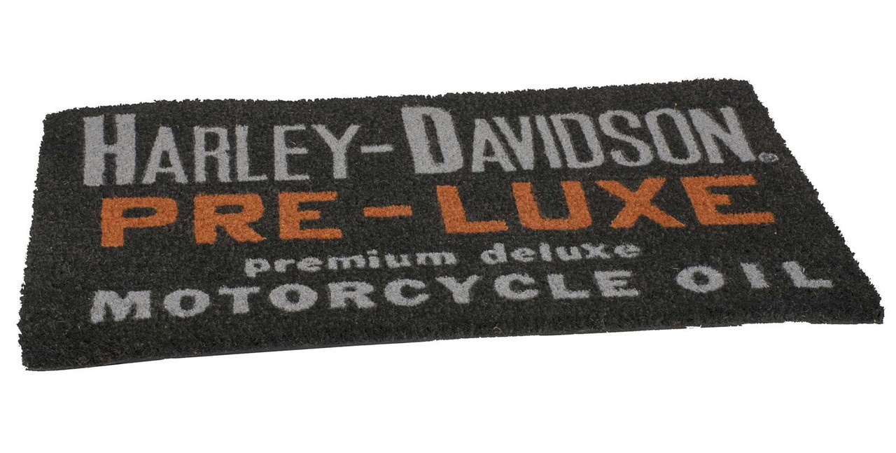 ハーレーダビッドソン★メンテナンスマット/200×80ｃｍ/滑り止め付 Harley-Davidson® Pre-Luxe Entry Mat, Durable Coir w/ Rubber