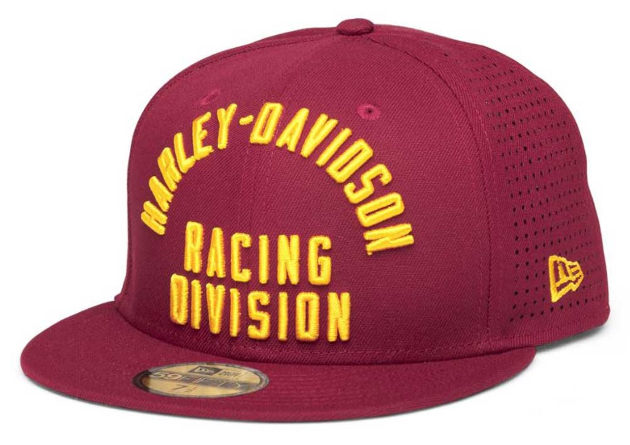 Harley-Davidson® Men's Racing New Era Perforated Fitted Baseball