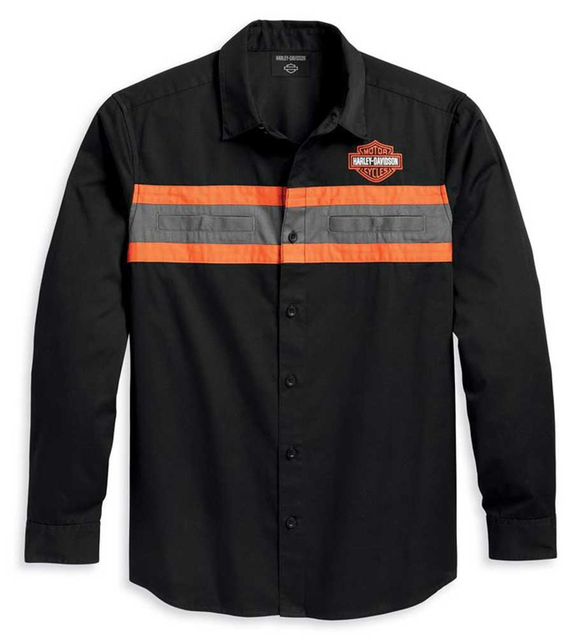 Harley-Davidson® Men's Performance Colorblocked Woven Shirt