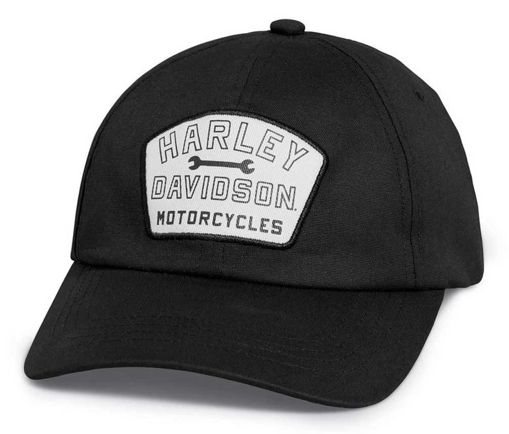 Harley-Davidson® Men's Waxed Canvas Curved Brim Baseball Cap