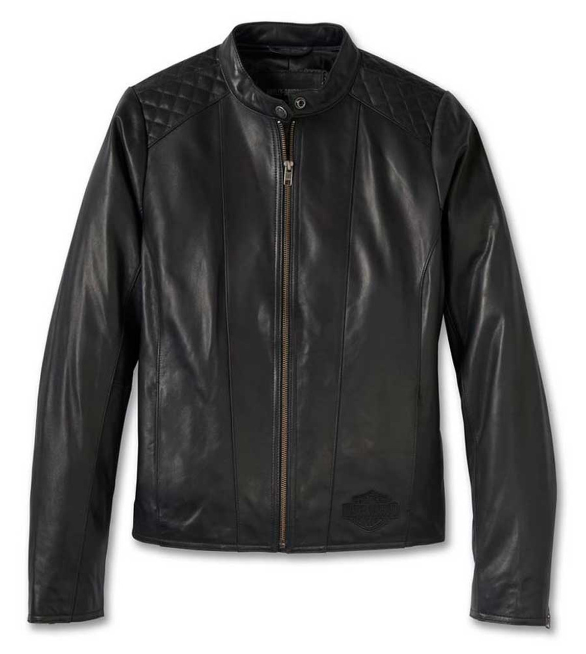 Harley-Davidson® Women's Scene Supreme Leather Jacket - Black