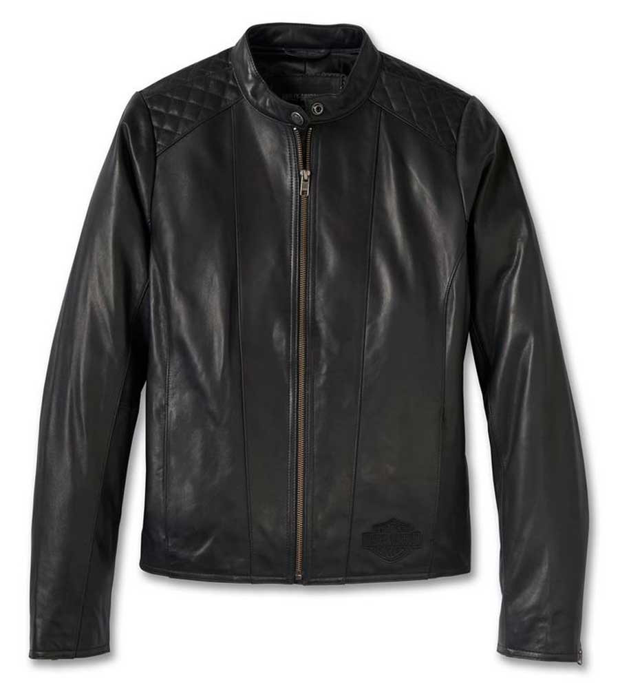 Harley-Davidson® Women's Scene Supreme Leather Jacket - Black
