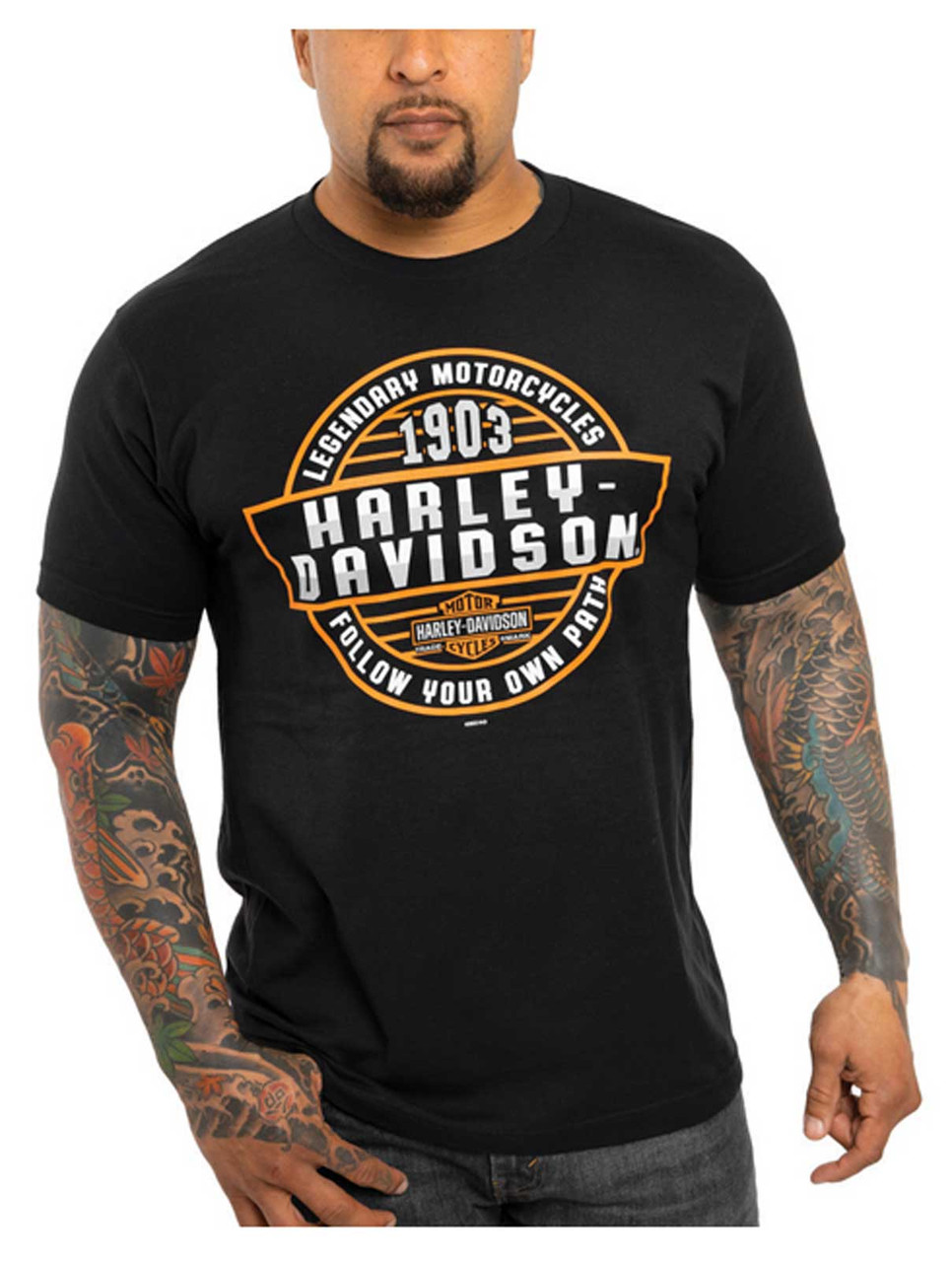 Harley-Davidson® Men's Function Crew-Neck Short Sleeve