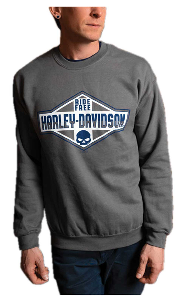 Harley davidson shop fleece pullover