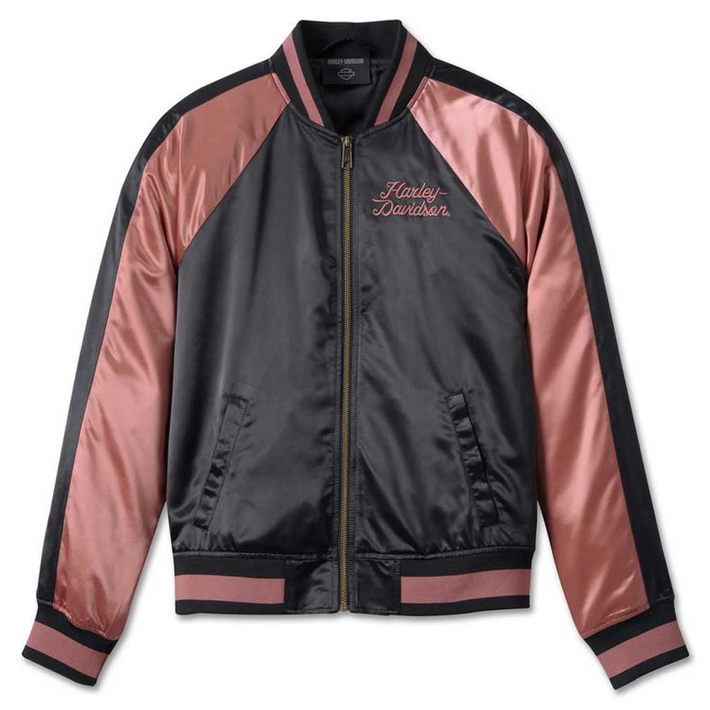 Harley-Davidson® Women's Classic B&S Colorblocked Bomber Jacket