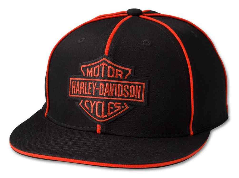 Harley-Davidson® Men's Bar & Shield Fitted Baseball Cap - Black