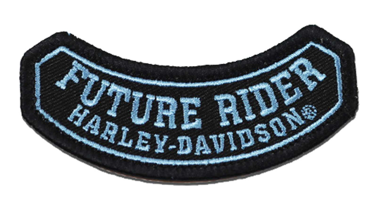 Harley-Davidson® 3 in. Embroidered Lil' Rider Kids Emblem Sew-On