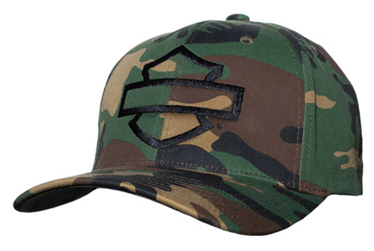 Signature Stretch-Fit Baseball Cap - FRENCH NAVY imprimé et