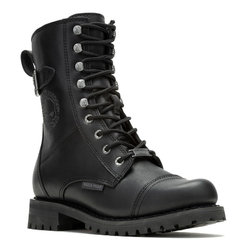 Harley-Davidson® Women's Balsa Skull Black Waterproof Motorcycle