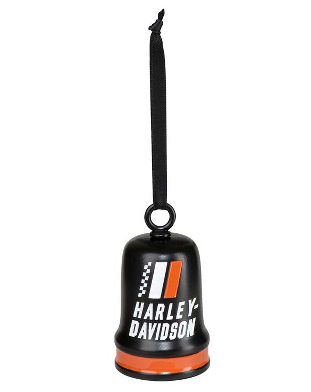 Harley-Davidson® Racing Stripe Ride Bell Hanging Holiday Christmas