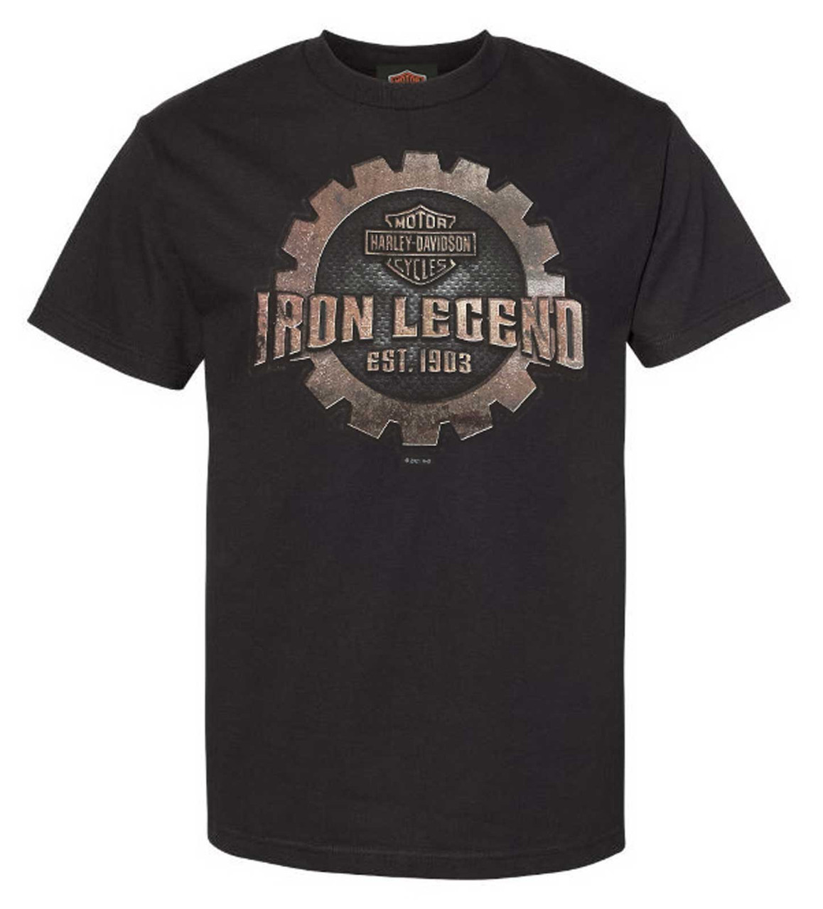 Harley-Davidson® Men's Rusted H-D Gear Printed Graphic Cotton Tee