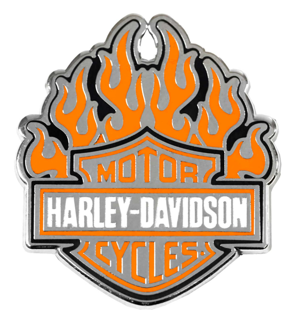 Harley-Davidson 看板 Harley-Davidson® 1.25 inch. Fire Starter Bar & Shield Metal