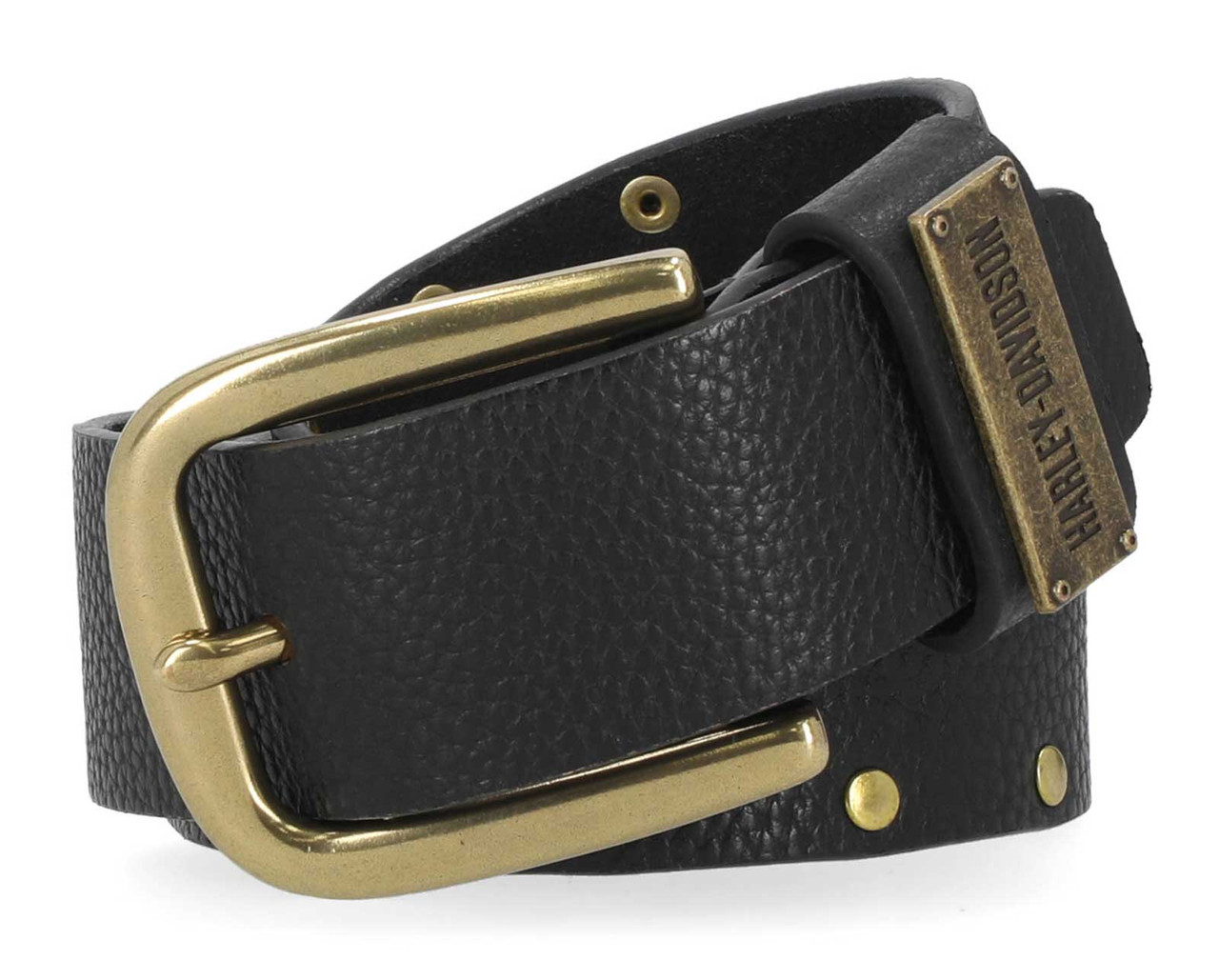 Harley-Davidson® Women's Vintage Rivet Stud Strap Genuine Leather