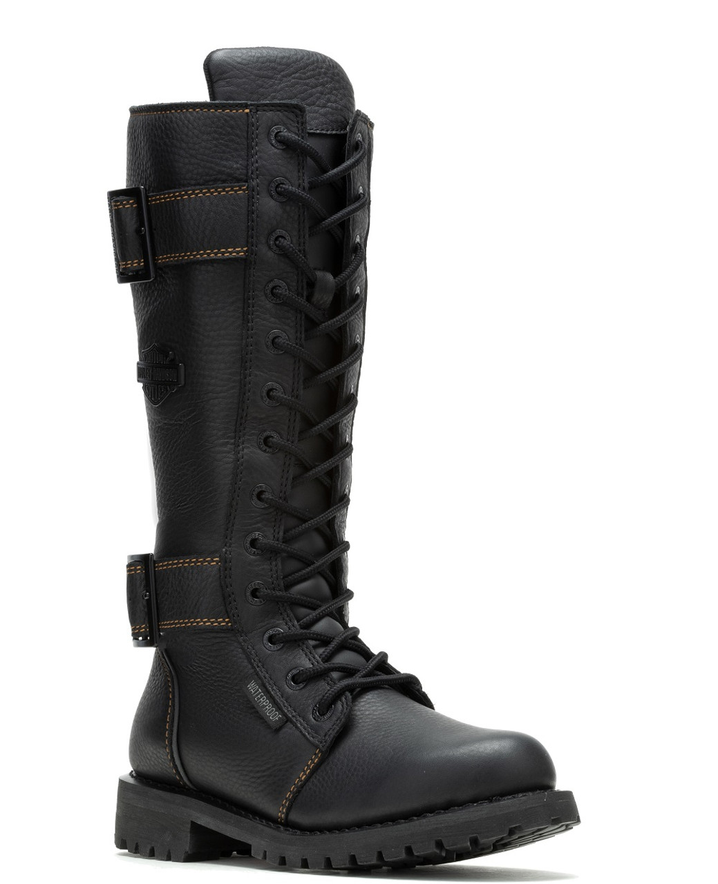 Harley-Davidson® Women's Belhaven 14-In Black Waterproof