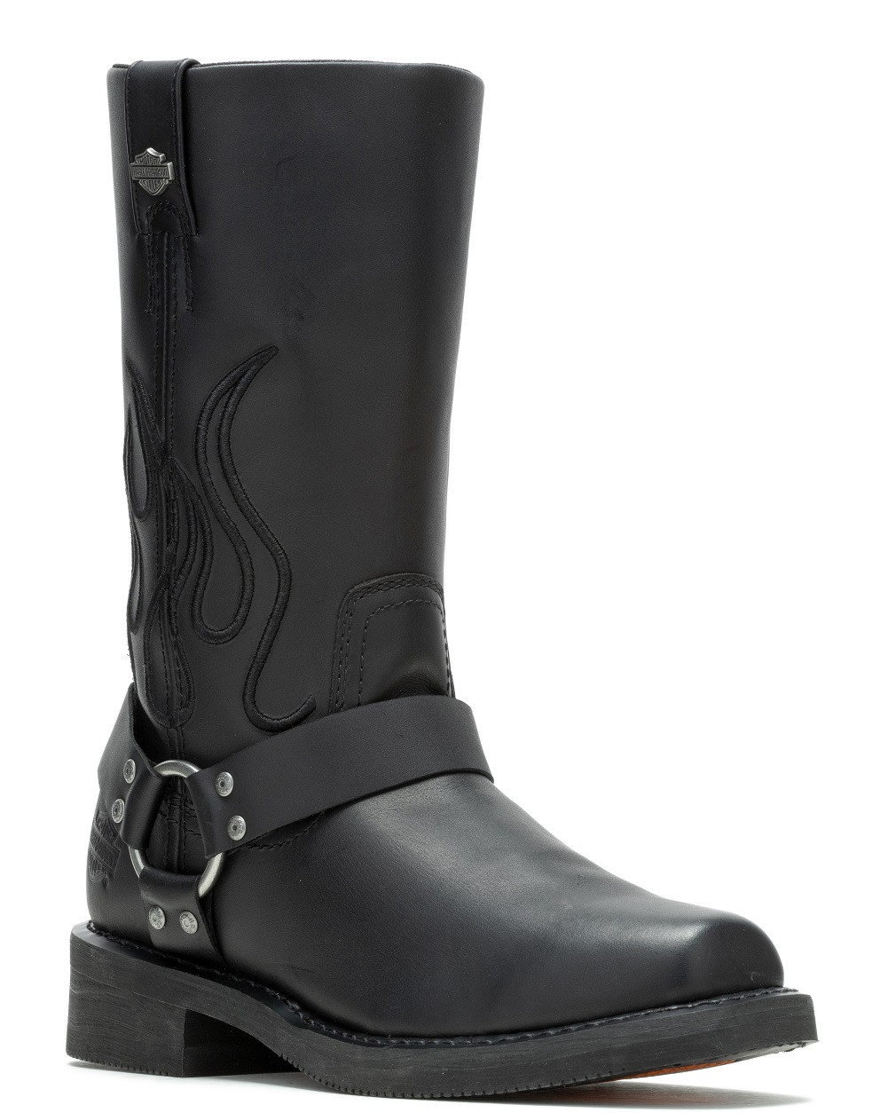 Harley-Davidson® Men's Hustin Black Motorcycle Harness Boots