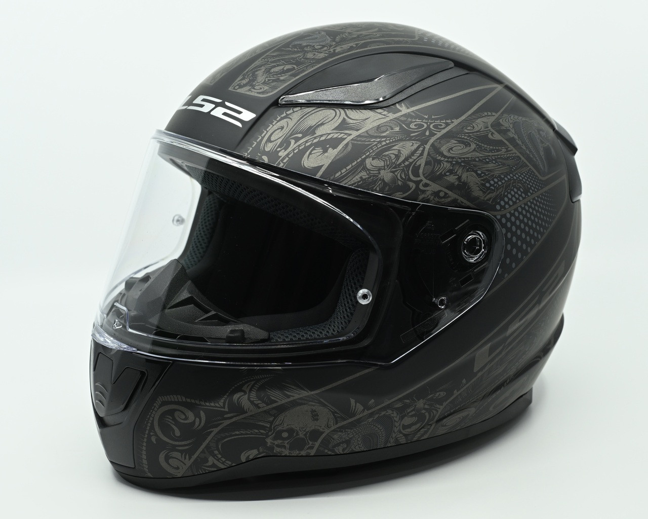 LS2 Helmets Rapid II Crypt Full Face Motorcycle Helmet - Matte