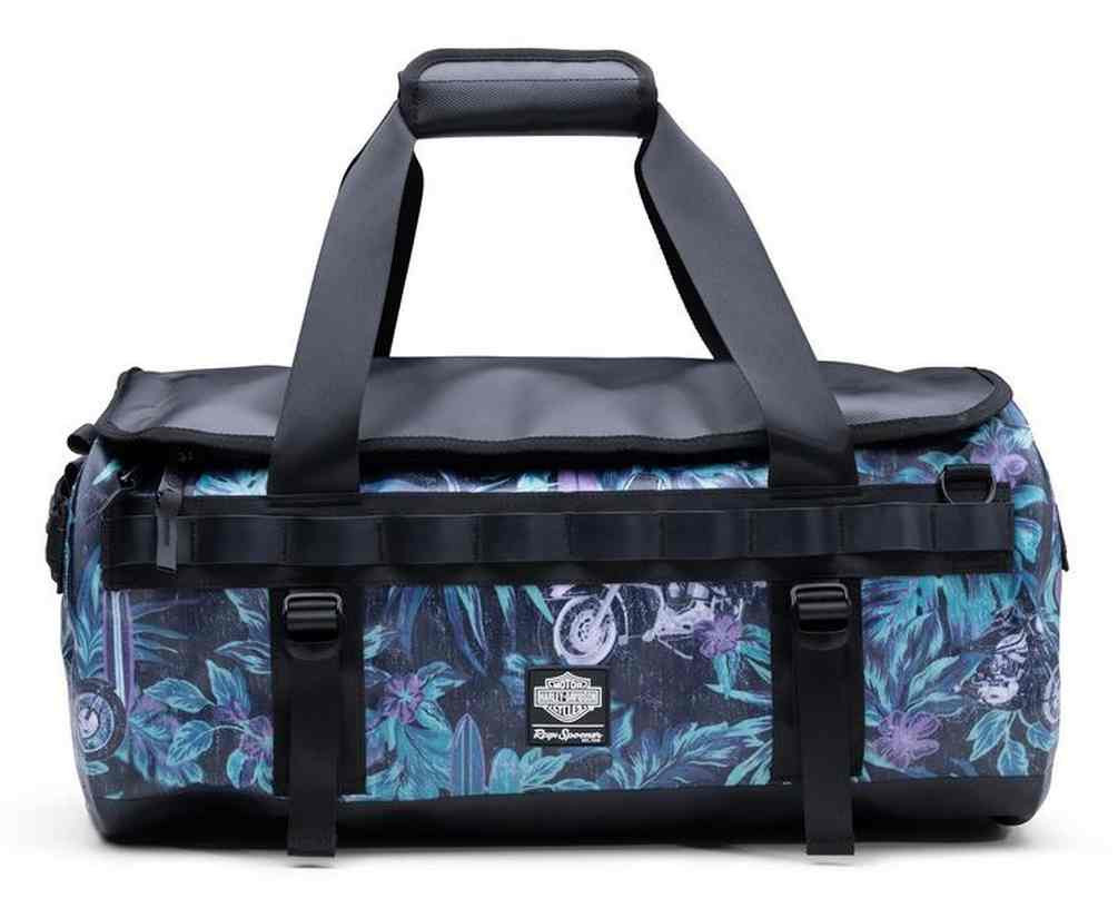Back Street Crawler ボーン　リバーシブル　メンズ　 Mサイズ Harley-Davidson® Reyn Spooner Hawaiian Waterproof Duffel Bag