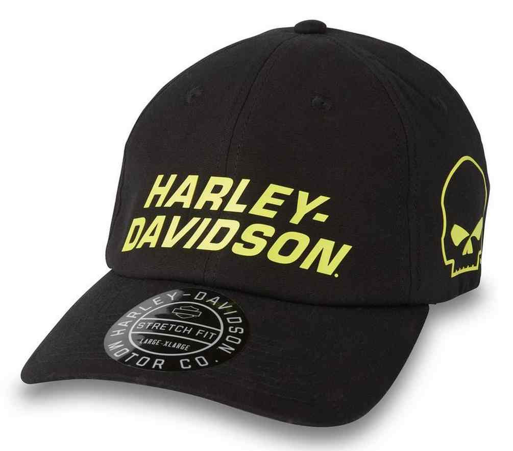 Harley-Davidson® Men's Willie G Skull Viper Waxed Style Cap