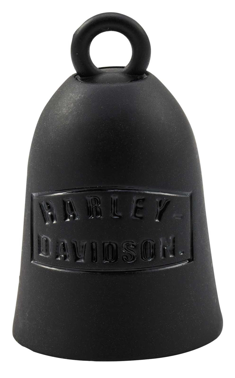 Harley-Davidson® Motorcycle H-D Blackout Sign Ride Bell - Black On