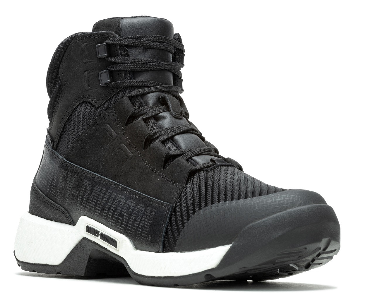 Harley-Davidson® Men's Vincent 5-Inch Black Waterproof Boots