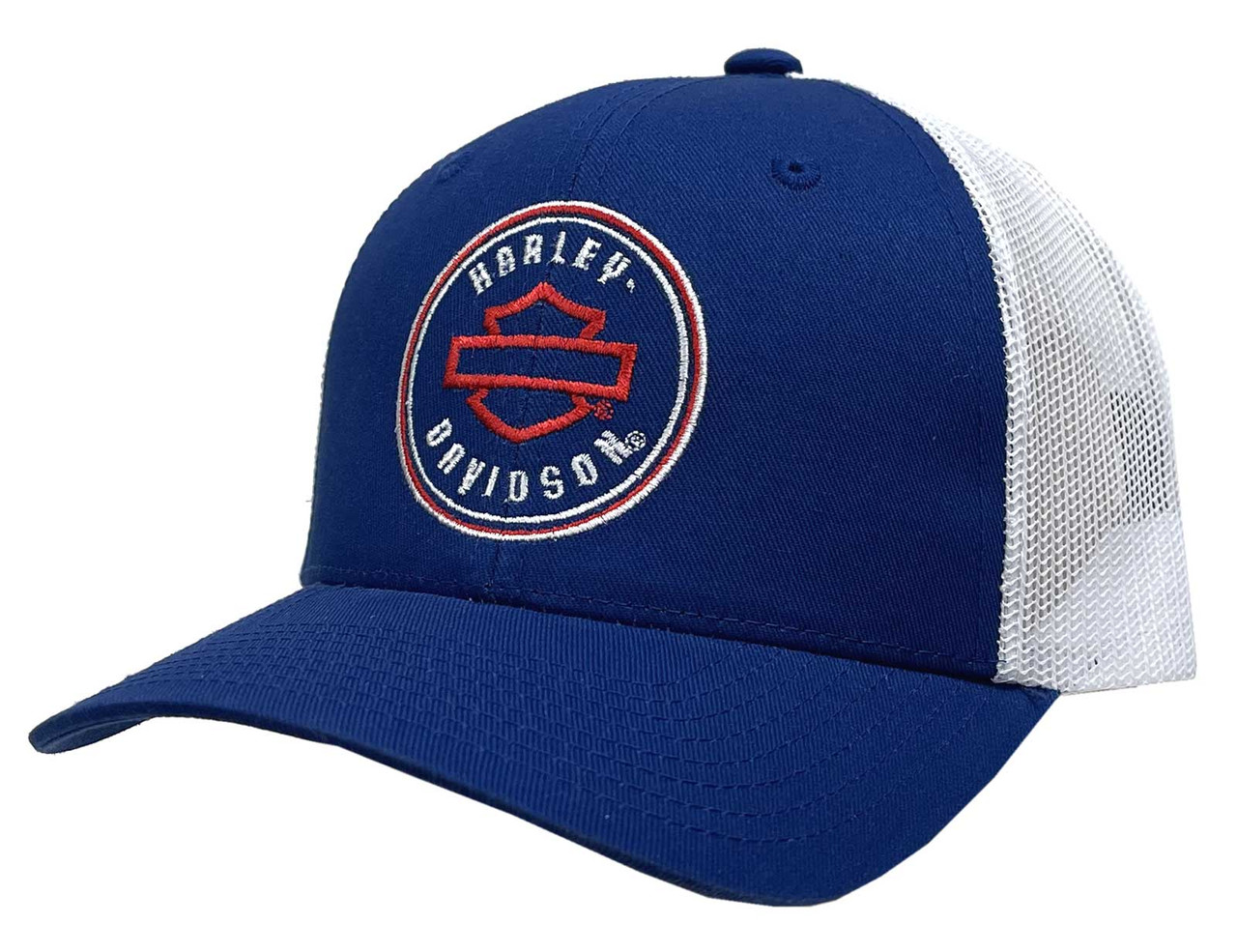 Harley-Davidson® Men's All Pride Adjustable Snapback Mesh Trucker