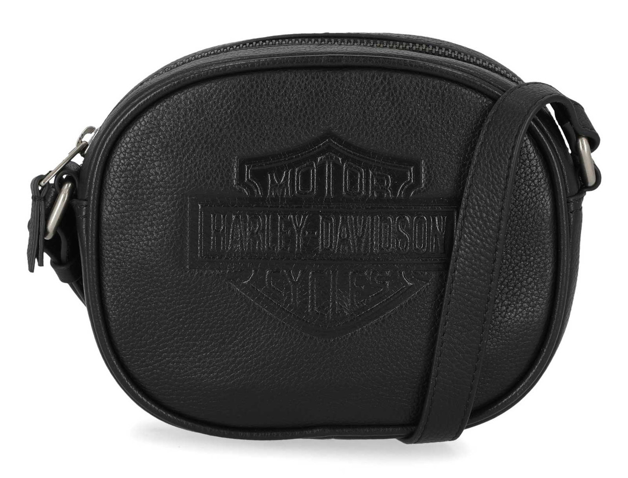Harley-Davidson レザーウエストポーチ ブラック Harley-Davidson レザーウエストポーチ ブラック ハーレー