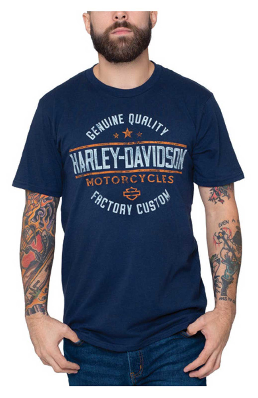 Harley-Davidson® Men's Expand Crew-Neck Short Sleeve Cotton T