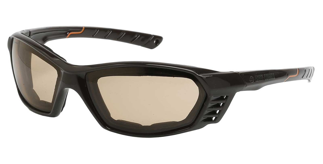 Harley-Davidson® Men's Highway Foam Riding Sunglasses, Amber Light
